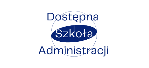 Logotyp projektu Dostępna Szkoła Administracji